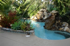 Rock Work - Tropical Style Pool