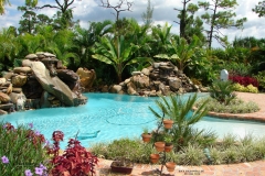 Rock Work - Tropical Style Pool