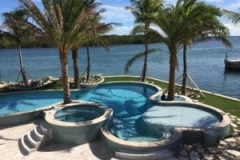 Pool down in the Keys